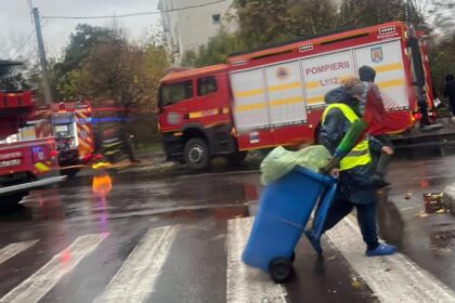 alerta in sectorul 3 incendiu la parterul unui bloc o persoana cu arsuri grave altele au suferit atacuri de panica 69296a67073d0