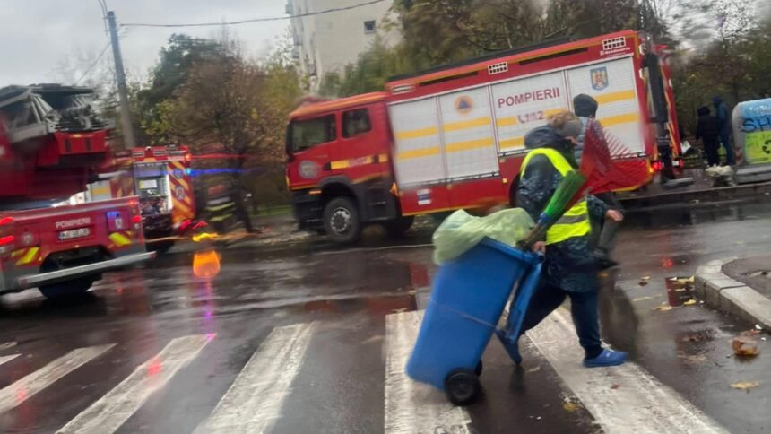 alerta in sectorul 3 incendiu la parterul unui bloc o persoana cu arsuri grave altele au suferit atacuri de panica 69296a67073d0