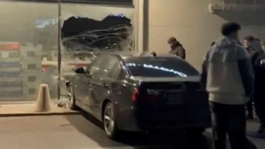 drifturi terminate in vitrina unui supermarket din lugoj un tanar de 20 de ani s a ales cu permisul suspendat 69491543b42b1