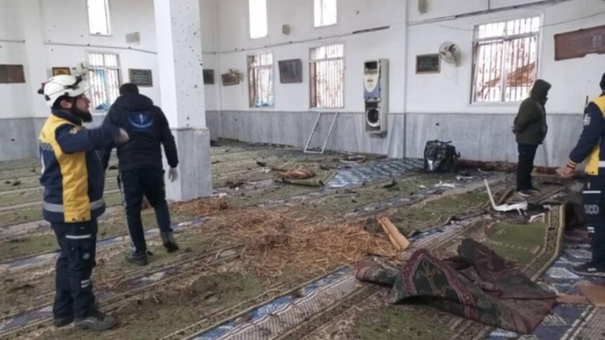 explozie intr o moschee din homs mai multe victime anuntate de autoritati 694ecf97caba6