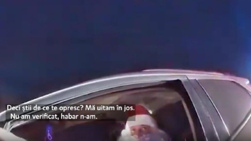 surpriza in trafic mos craciun si sotia opriti pe dreapta de oamenii legii 694d5bd39ad01
