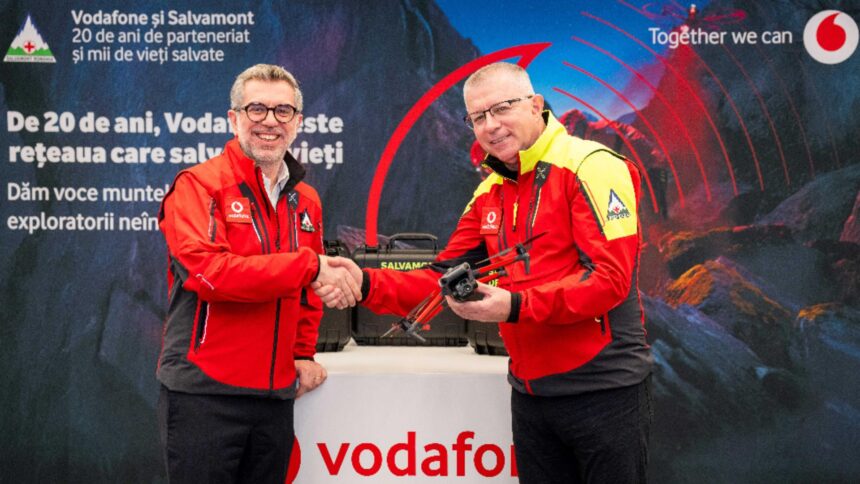 vodafone si fundatia vodafone doneaza echipamente in valoare de 150 000 eur catre salvamont romania 6931c73a79962