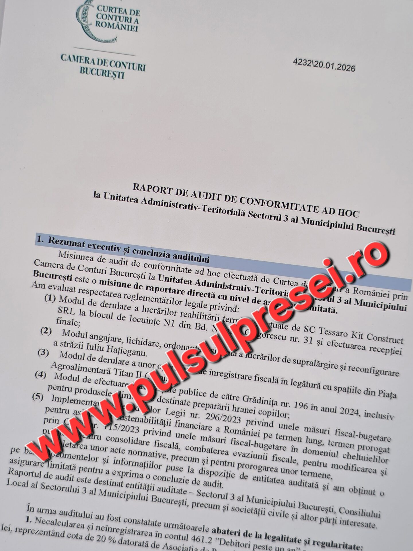 Primăria Sectorului 3 sau administrația unde legea e opțională. 8 20260124 122452