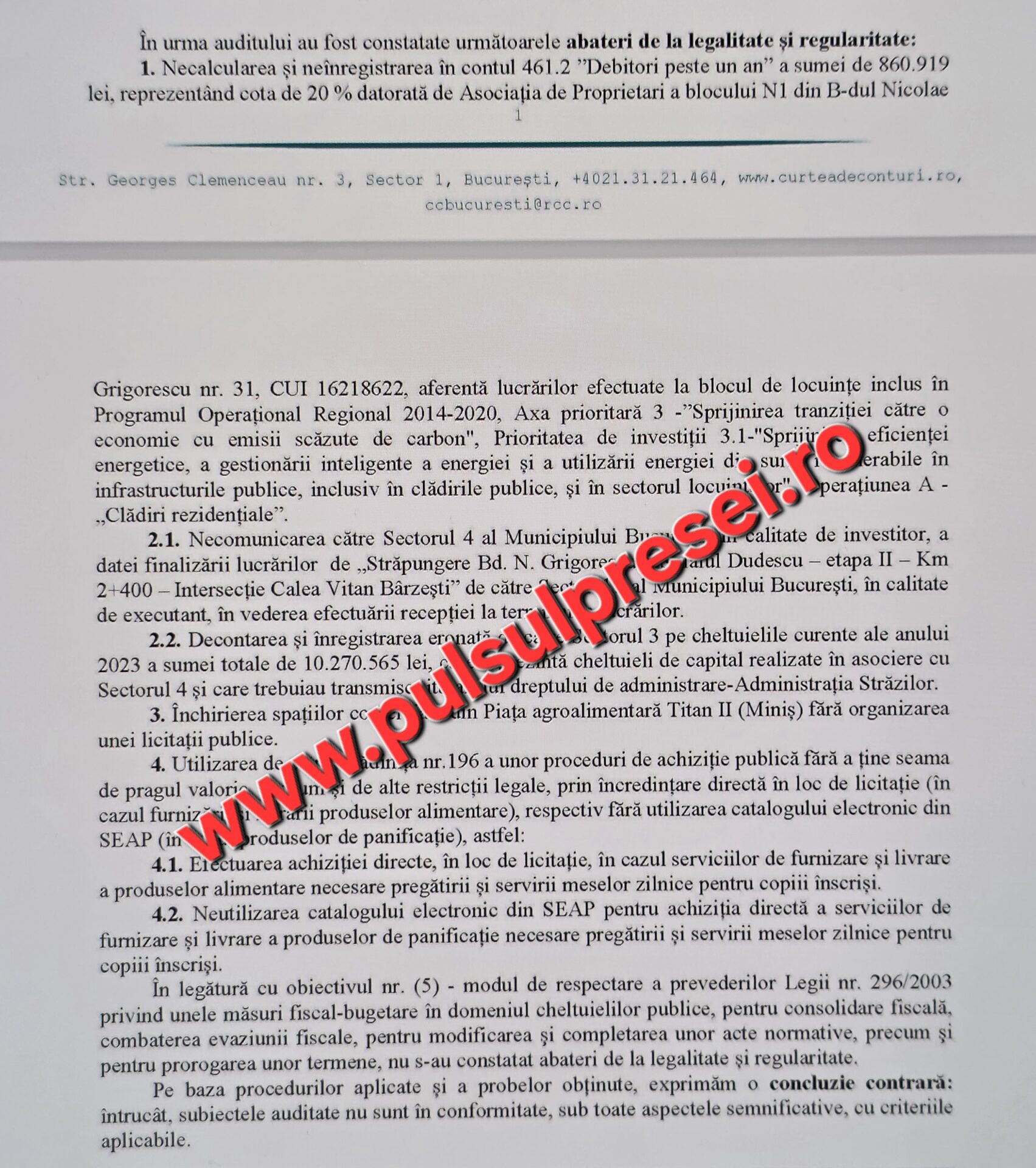 Primăria Sectorului 3 sau administrația unde legea e opțională. 9 20260124 122644