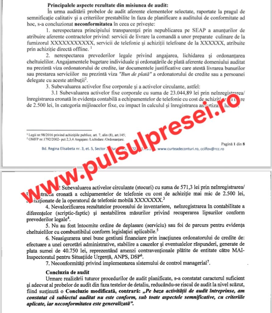 Curtea de Conturi scoate la iveală nereguli grave la DGASPC Ilfov. 8 Screenshot 20260125 123952 OneDrive