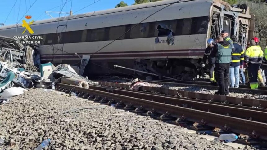 ancheta tragediei feroviare din spania ruptura unei sine posibila cauza a catastrofei soldate cu 45 de morti noi date preliminare din ancehta 697465d5ddef6