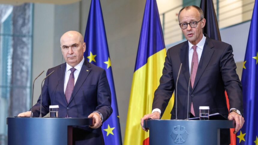ilie bolojan la berlin despre un posibil proiect de tara aderarea la euro ar putea fi o tema de baza la alegerile parlamentare din 2028 697a2cb26d5c8