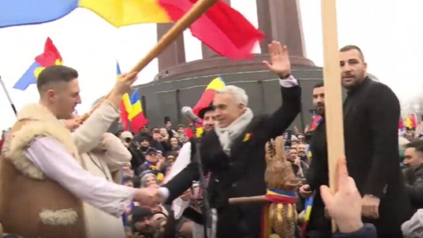 tanarul suveranist alaturi de georgescu si de mica unire astazi se celebreaza 167 de ani de la unirea principatelor 6974eb2bb5cee