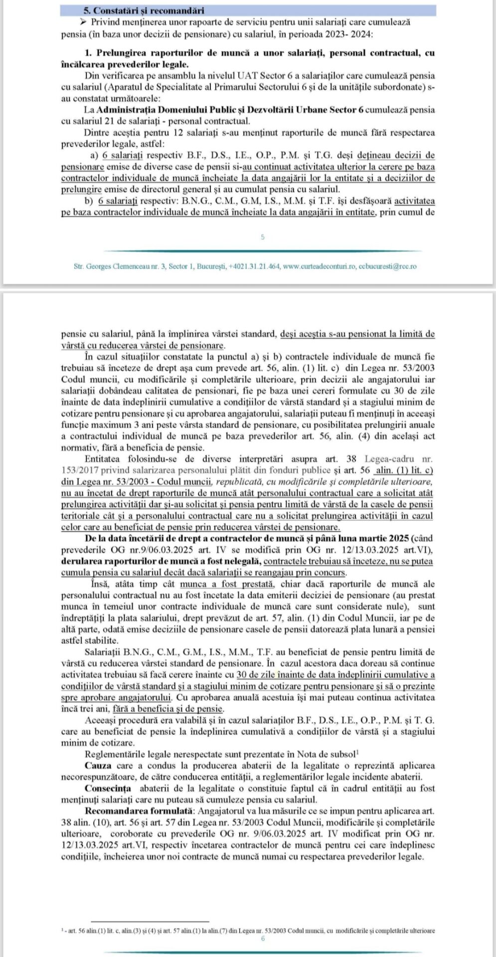 Constatările Curții de Conturi la Primăria Sectorului 6 8 Screenshot 20260201 120505 OneDrive
