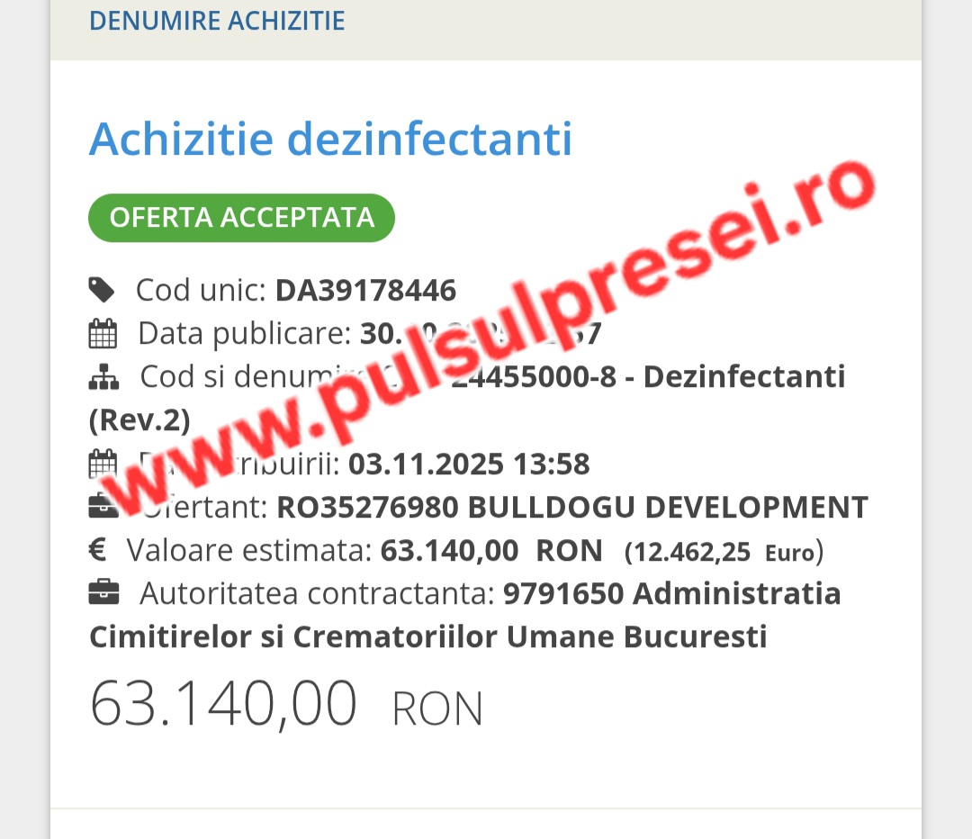 Achizițiile de la Administratia Cimitirelor, sub semnul întrebării 10 Screenshot 20260216 143640 Chrome