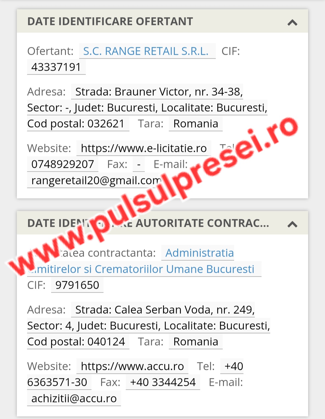 Achizițiile de la Administratia Cimitirelor, sub semnul întrebării 12 Screenshot 20260216 145800 Chrome