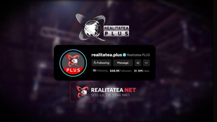 contul oficial de tiktok al realitatea plus a fost redeschis dupa valul de sustinere al romanilor 698f3784de8d3