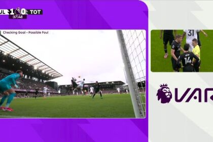 video faza controversata cu radu dragusin in prim plan cum s a deschis scorul in fulham tottenham 69a4540adef31