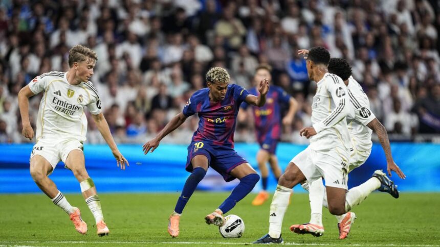 oficial cand se joaca el clasico duelul fc barcelona real madrid cu titlul din la liga pe masa 69e778addc42c