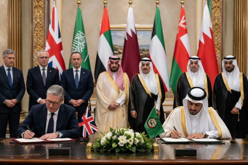 Marea Britanie încheie un acord comercial de 5 miliarde de dolari cu statele din Golf, pe fondul tensiunilor cu Iranul.