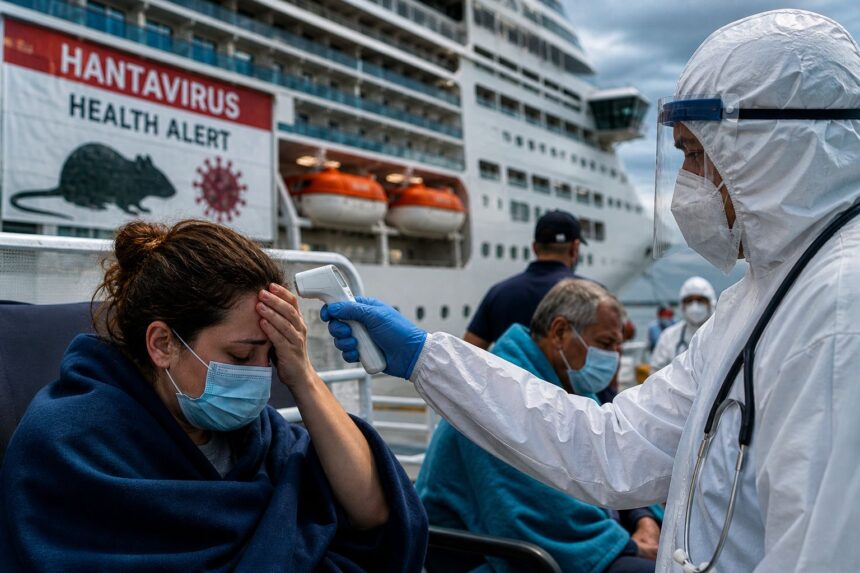 O croazieră pe ocean devine un coșmar din cauza hantavirusului