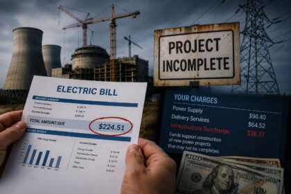 Milioane de americani suportă costuri pentru proiecte electrice nefinalizate