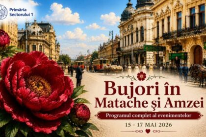 În Capitală: Festivalul Bujorului în plină acțiune