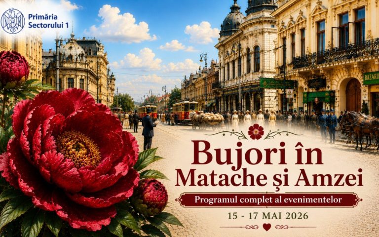 În Capitală: Festivalul Bujorului în plină acțiune