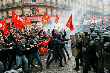 Cum au marcat europenii 1 Mai: Situația luptei pentru pace în marile orașe.