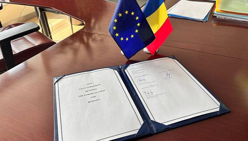 Comisia Europeană a încheiat cel de-al patrulea acord de împrumut SAFE cu România.