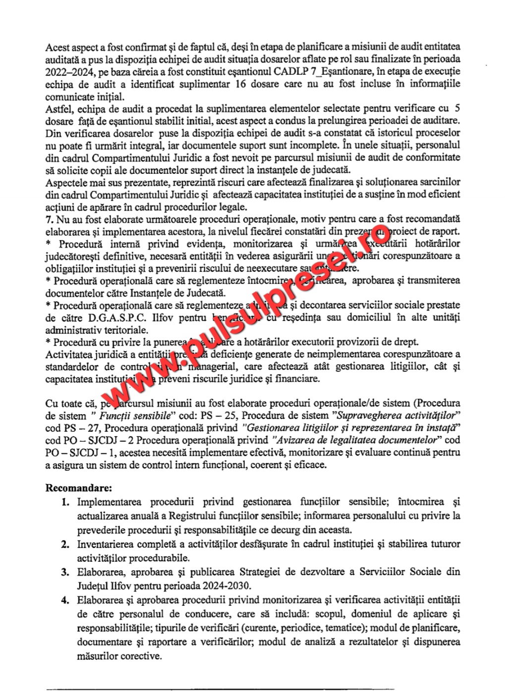 Raport devastator al Curții de Conturi la DGASPC Ilfov: executări întârziate, litigii pierdute, management deficitar și riscuri majore pentru bugetul public 16 Screenshot 20260520 212509 OneDrive