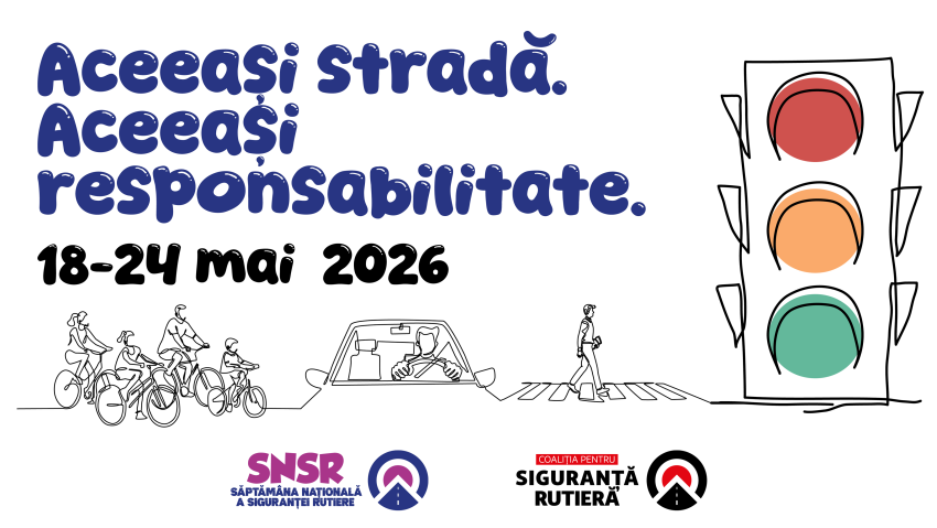 România celebrează Săptămâna Națională pentru Siguranța Rutieră.