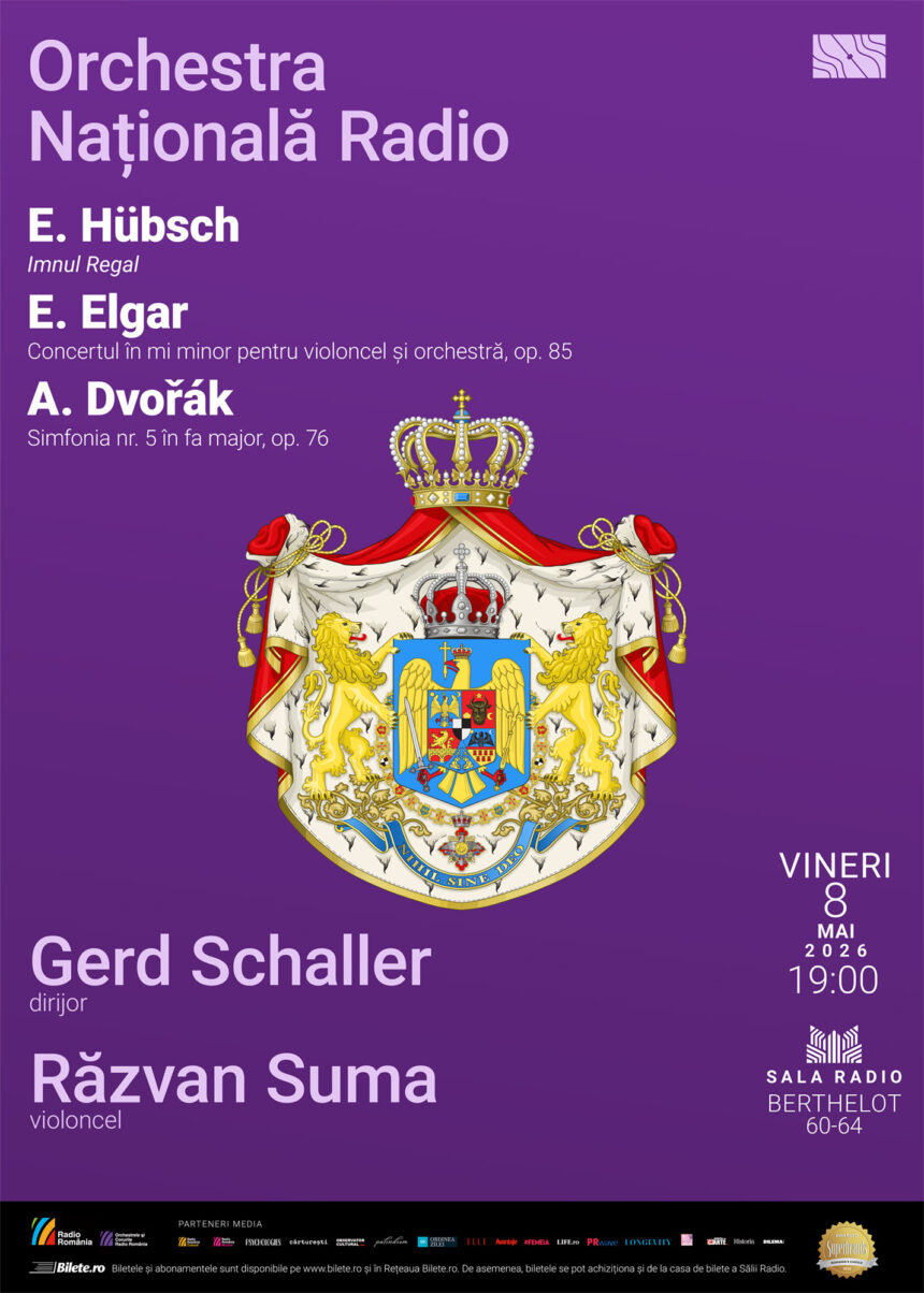 „Concertul Regal” de vineri seară la Sala Radio