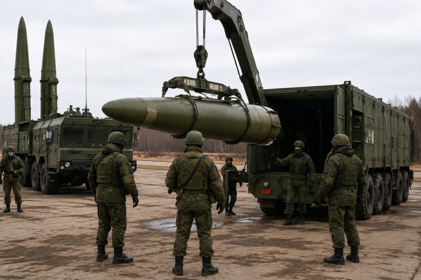 Rusia trimite muniție nucleară în Belarus și desfășoară exerciții militare extensive.