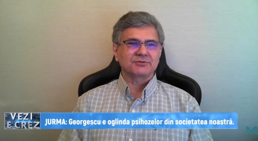 Dr. Octavian Jurma pe „Vezi ce crezi”: Călin Georgescu oglindește psihozele societății.