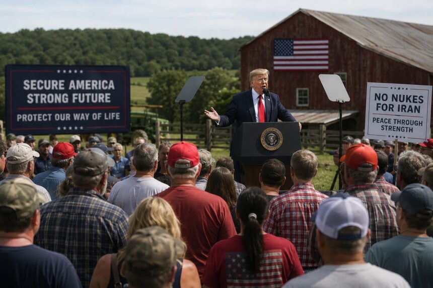 Trump afirmă că războiul cu Iranul justifică sacrificiile economice, primind susținerea alegătorilor din mediul rural.