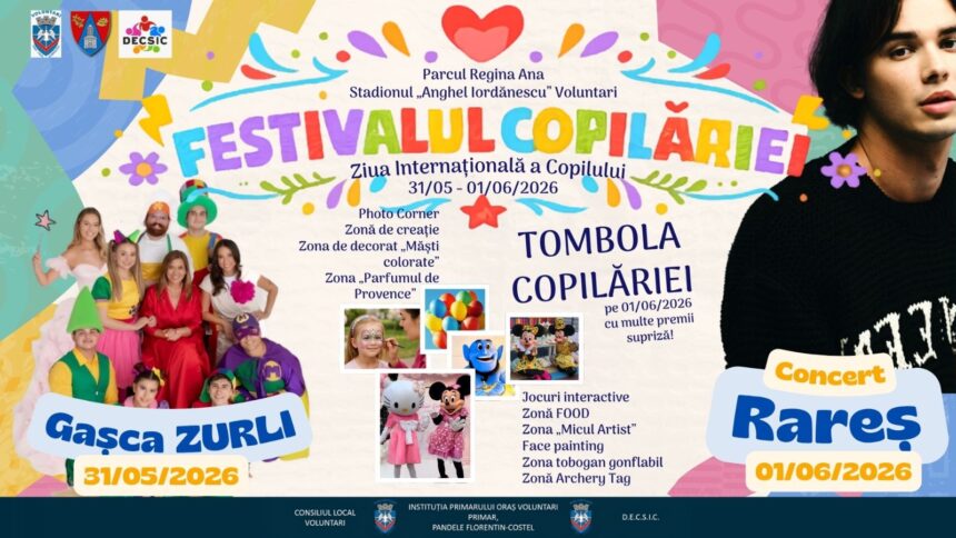 festivalul copilariei voluntari 2026 foto fb florentin pandele