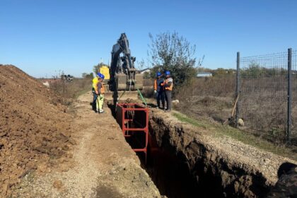 Continuarea dezvoltării rețelei de apă și canalizare în Voluntari