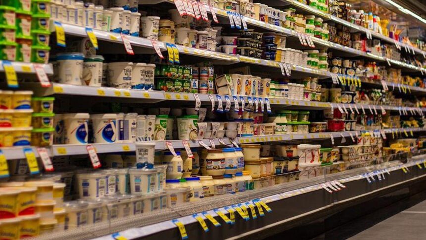 lactate supermarket alimente
