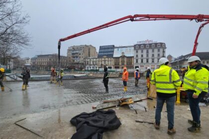 Proiectul Planșeul Unirii a atins o realizare de peste 60%.