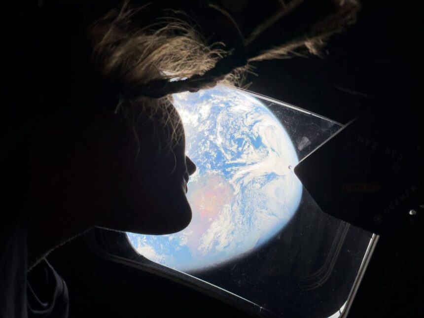 Imagini din capsula Orion