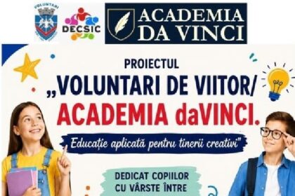 vluntari de viitor davinci foto fb fl pandele