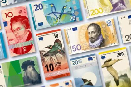 design euro banknotes foto screenshot ECB