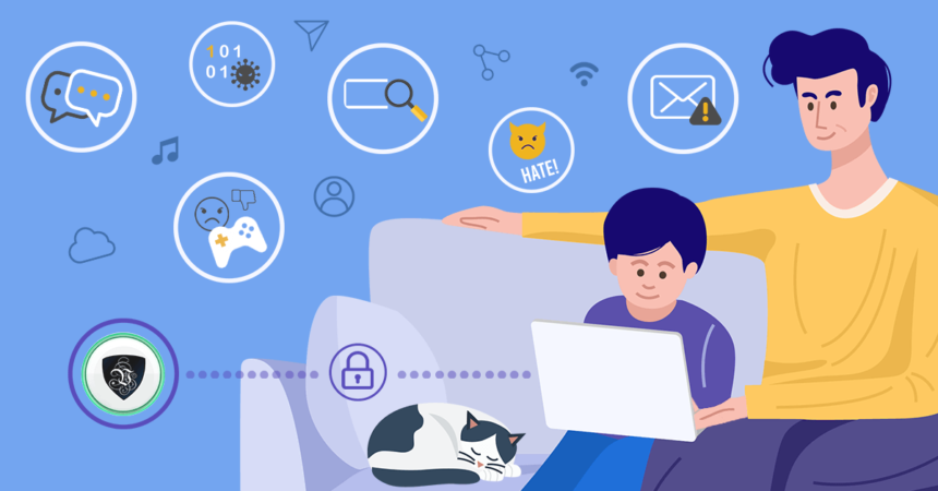 Copii online Internet