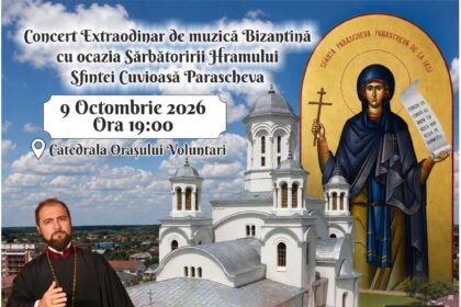 concert muzica bizantina catedrala voluntari foto fb florentin pandele
